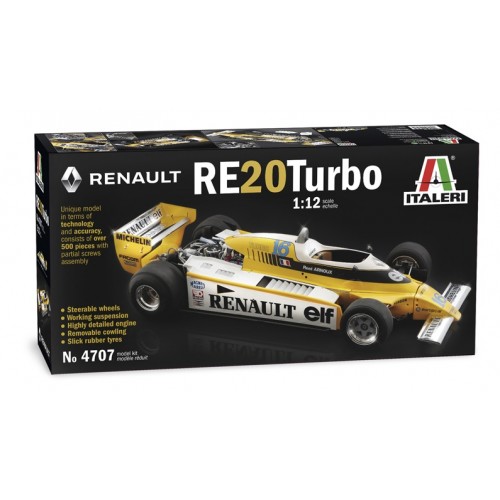 1/12 Italeri Renault RE23 Turbo 4707